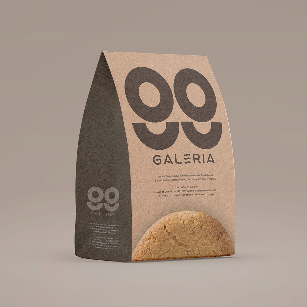 1. Transparent Cookie Pouch